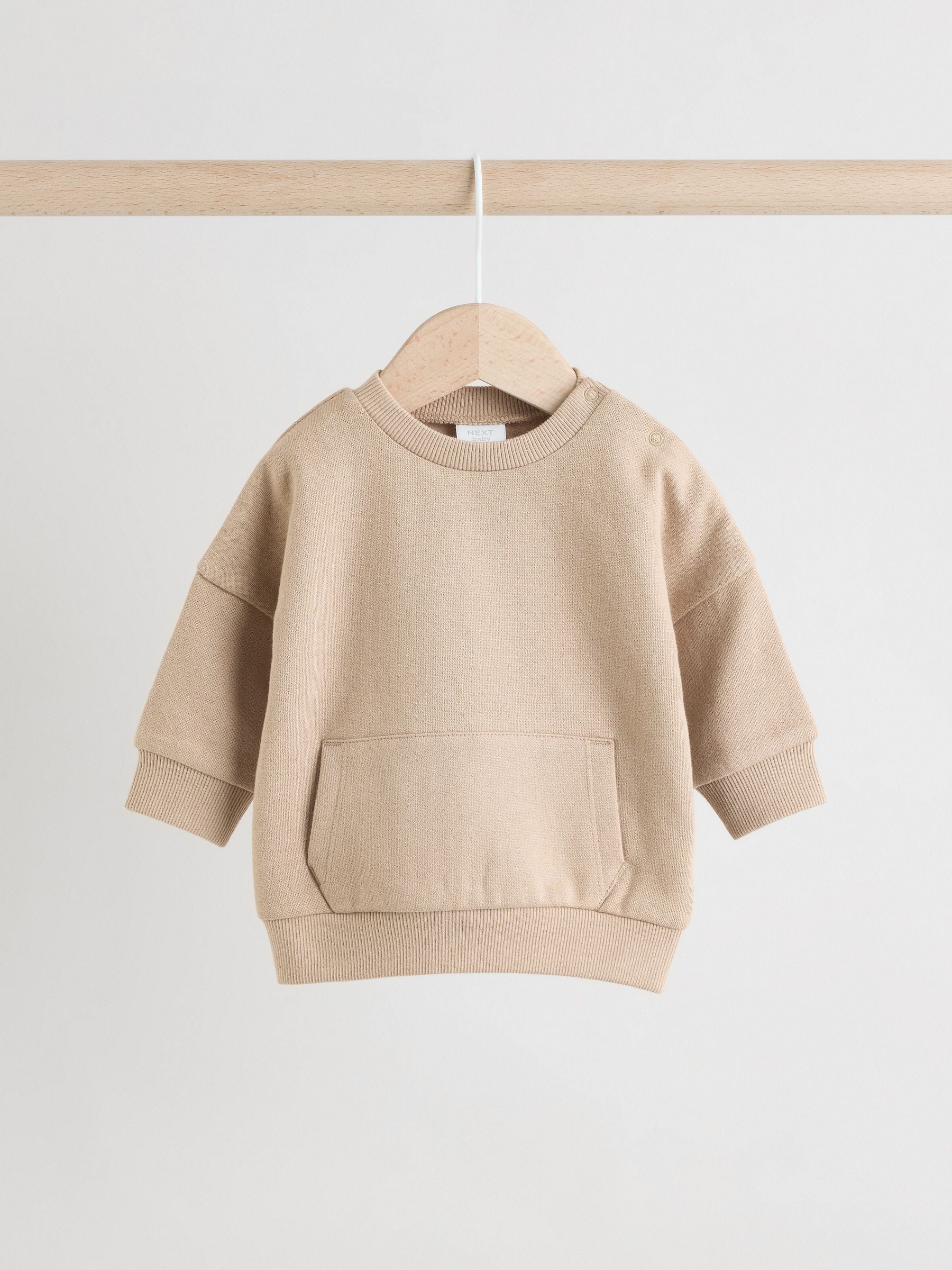 Neutral Baby Sweatshirt and Joggers Set 6 Piece (0mths-3yrs) image 5