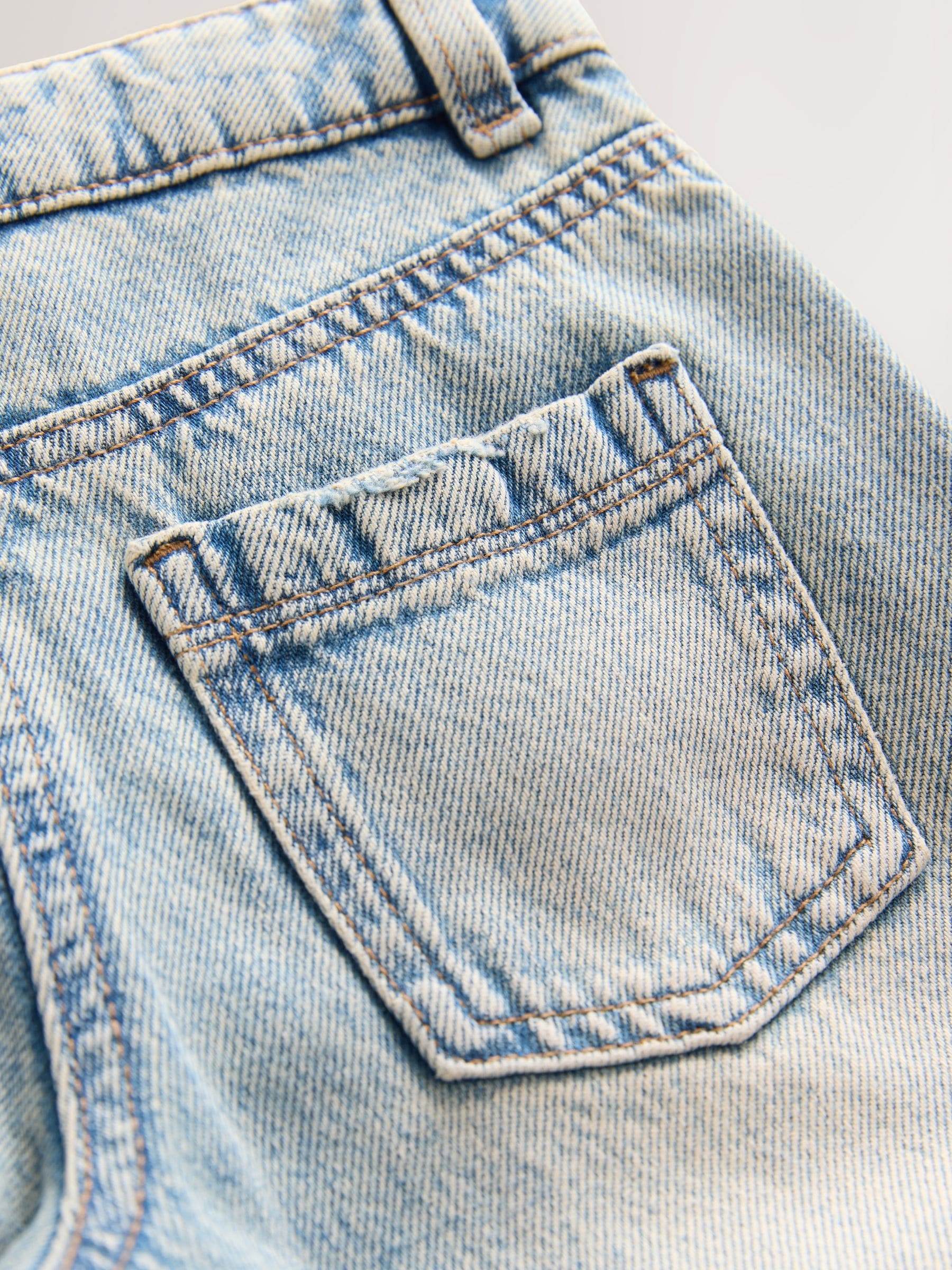 Dsiney Kidz - Denim Fray Seam Wide Leg Jeans (3-16yrs) image 3