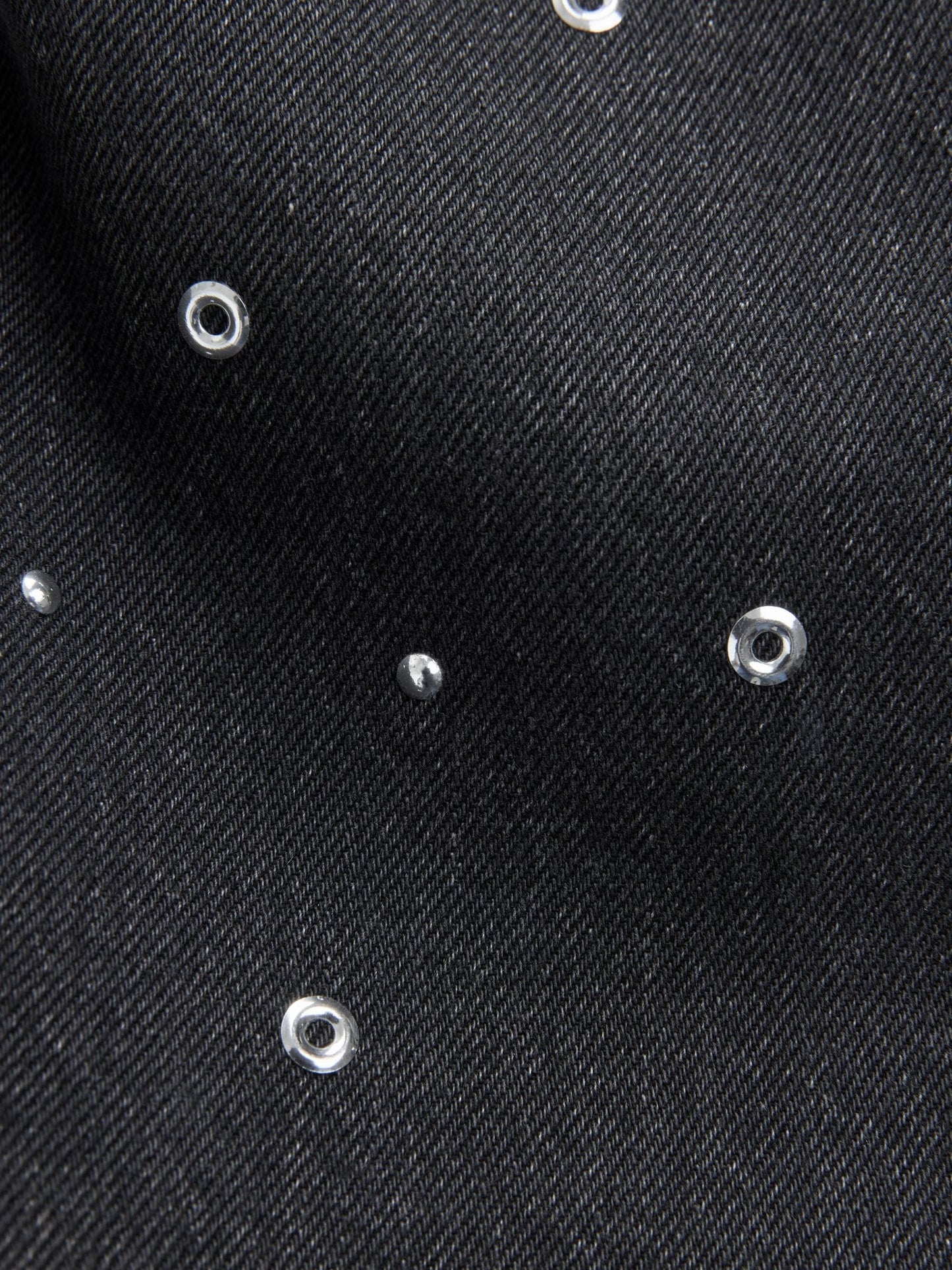 Dsiney Kidz - Charcoal Grey Stud Embellished Wide Leg Jeans (3-16yrs) image 4
