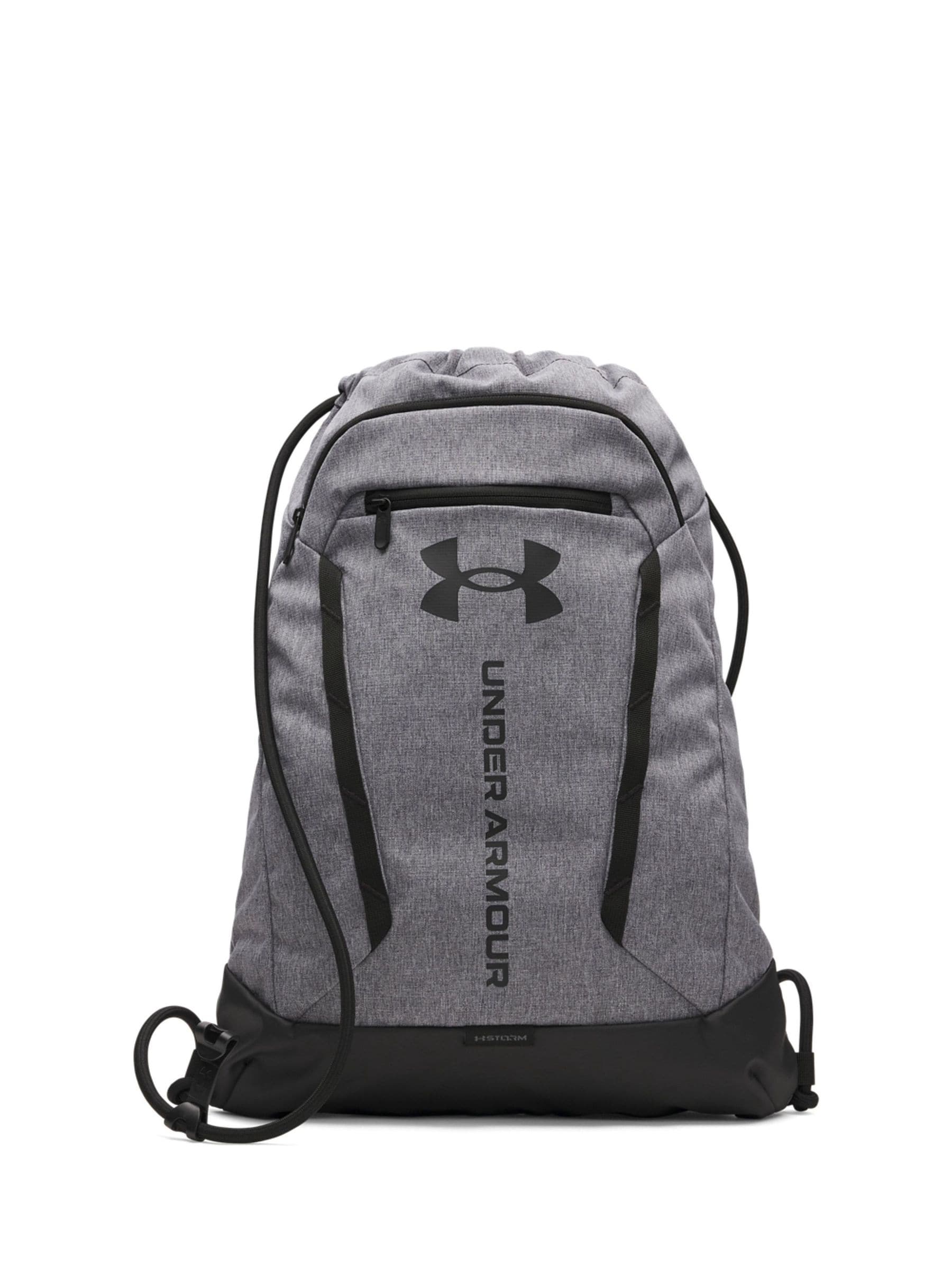 Under Armour Grey Hustle Sackpack Bag image 1