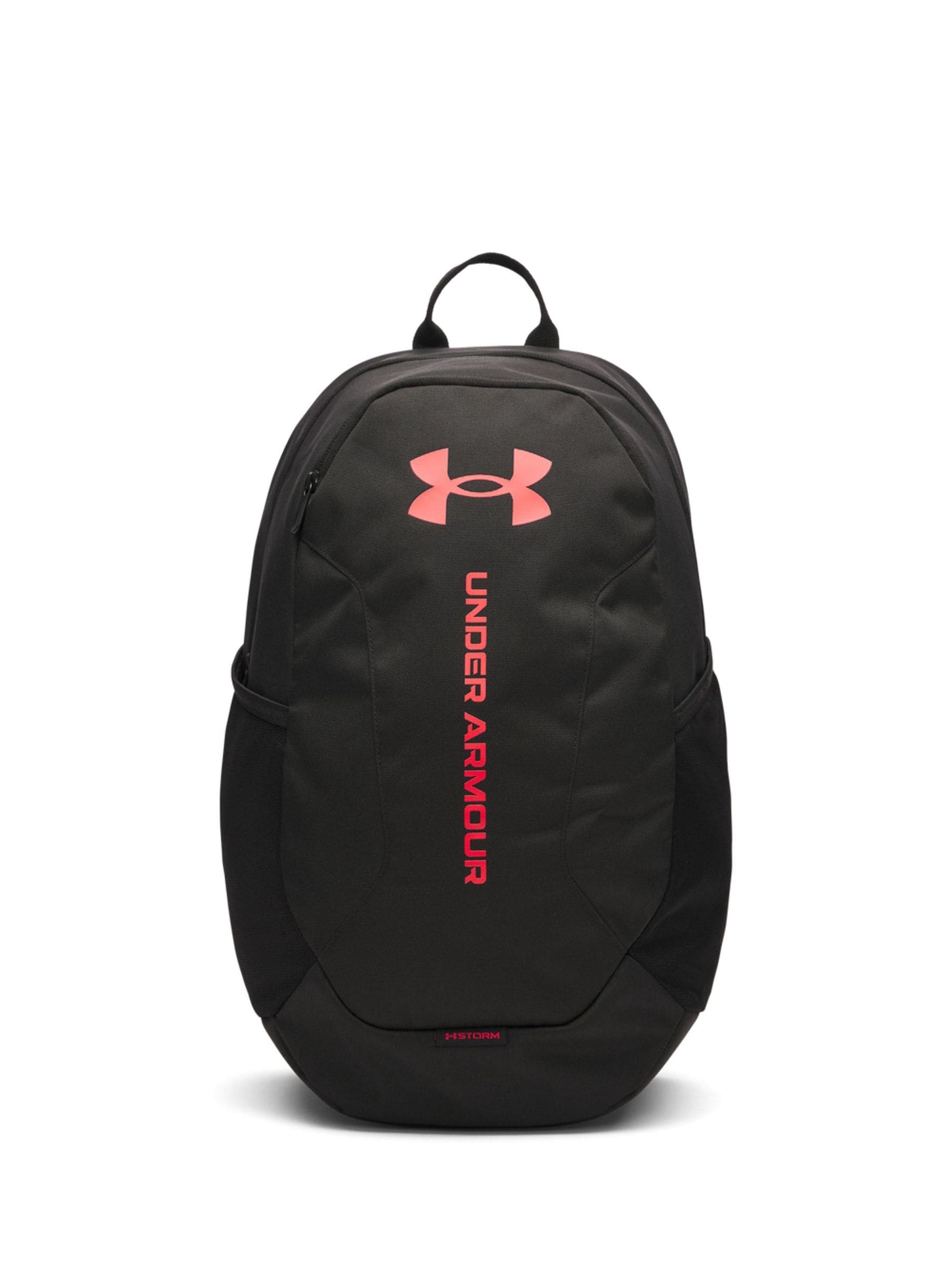 Under Armour Black /Red Hustle Lite Backpack image 1