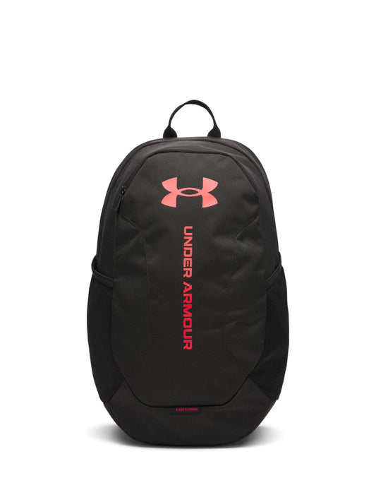 Under Armour Black /Red Hustle Lite Backpack image 1