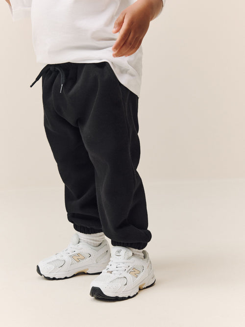 Black Regular Fit Soft Touch Jersey Joggers (3mths-7yrs) image 1