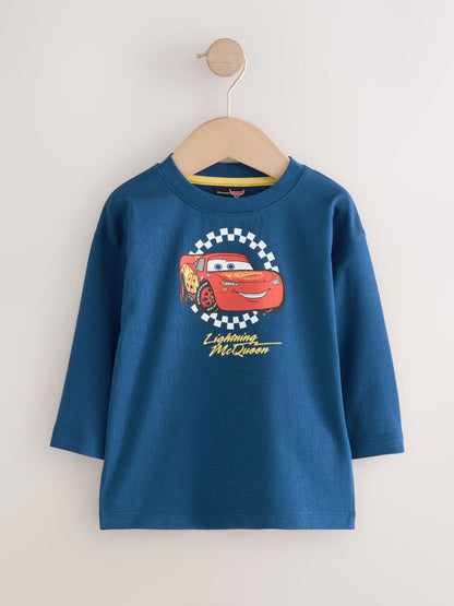 Dsiney Kidz - Blue Long Sleeve Disney Cars Long Sleeve T-Shirt (9mths-8yrs) image 1