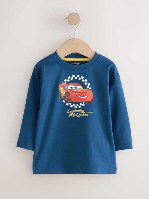 Dsiney Kidz - Blue Long Sleeve Disney Cars Long Sleeve T-Shirt (9mths-8yrs) image 1