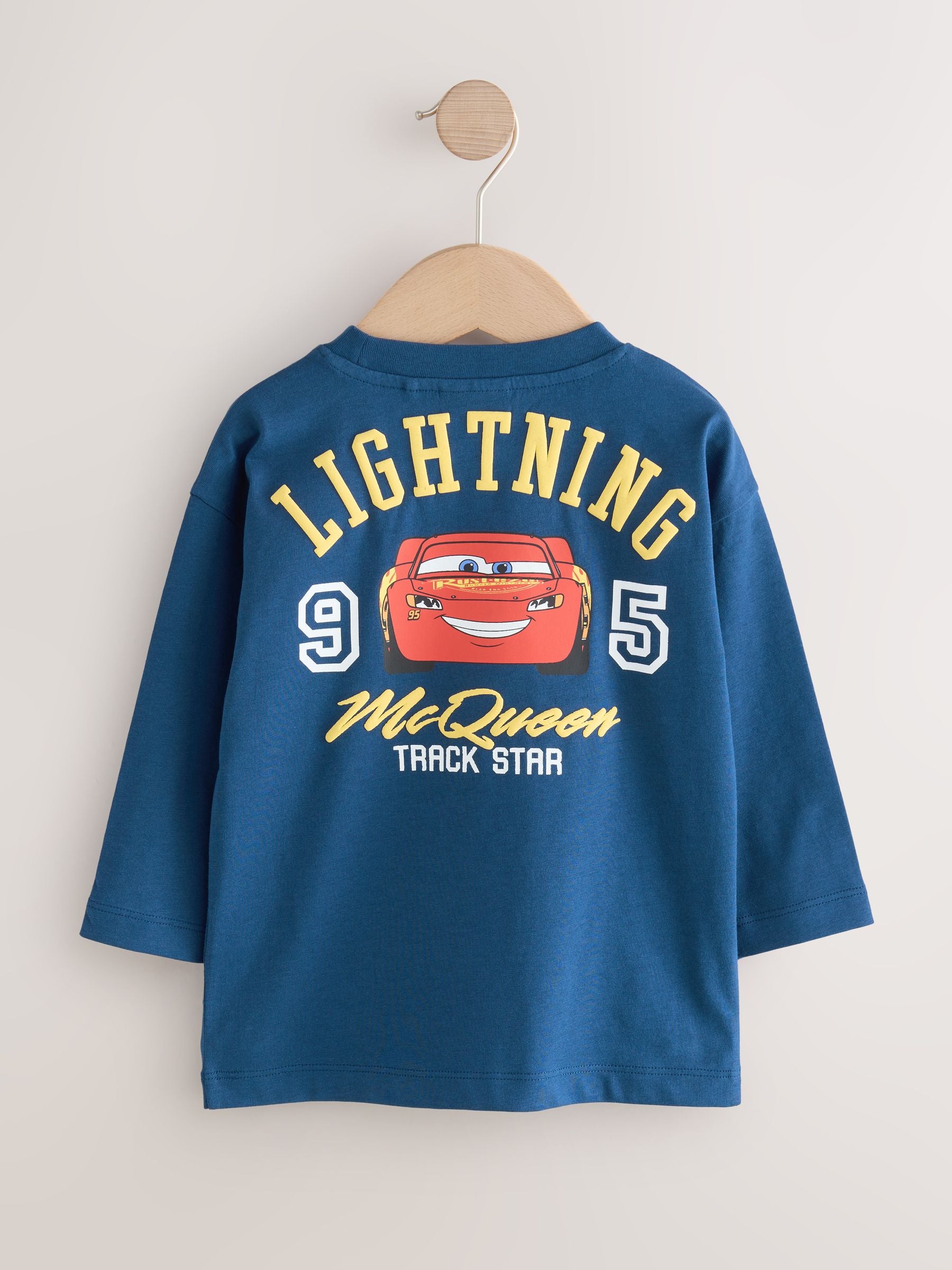Dsiney Kidz - Blue Long Sleeve Disney Cars Long Sleeve T-Shirt (9mths-8yrs) image 2