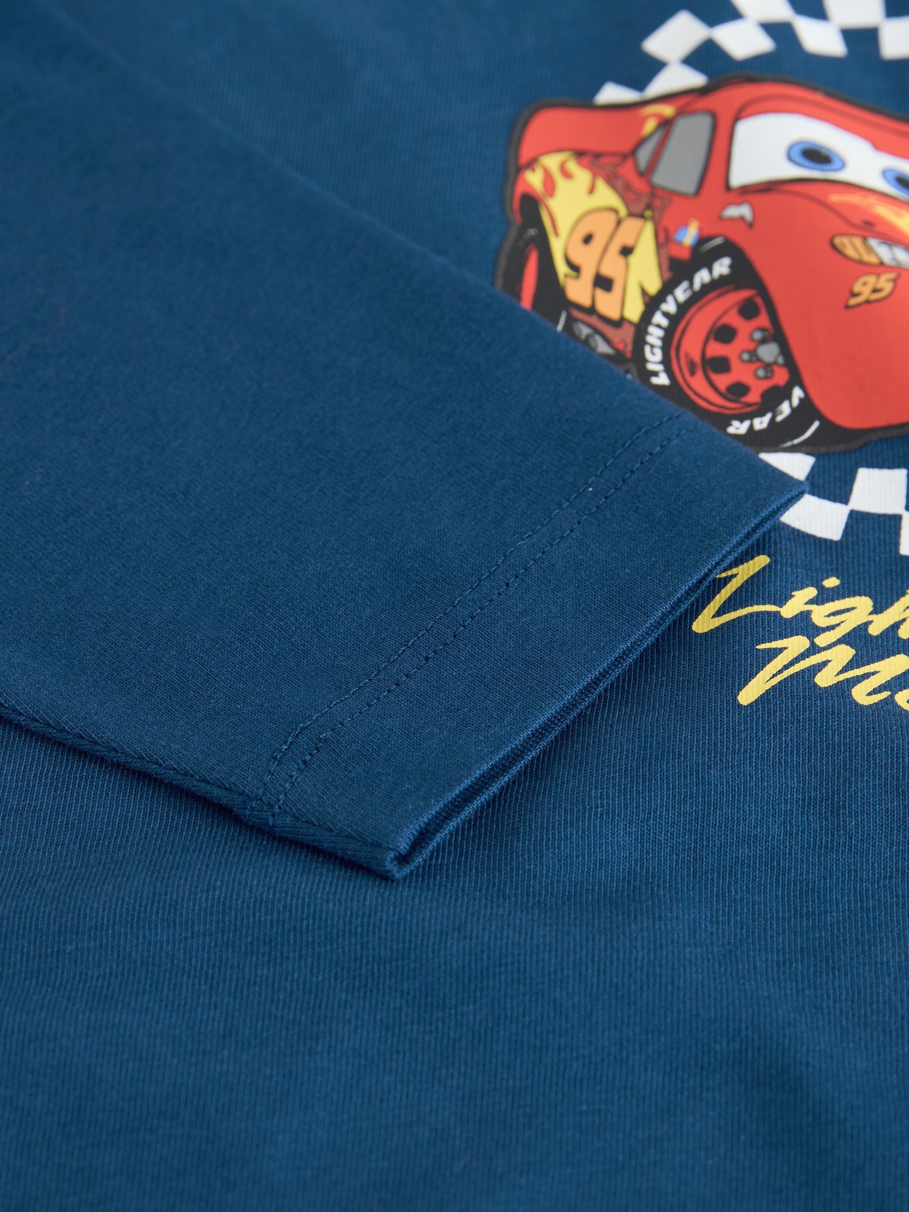 Dsiney Kidz - Blue Long Sleeve Disney Cars Long Sleeve T-Shirt (9mths-8yrs) image 4