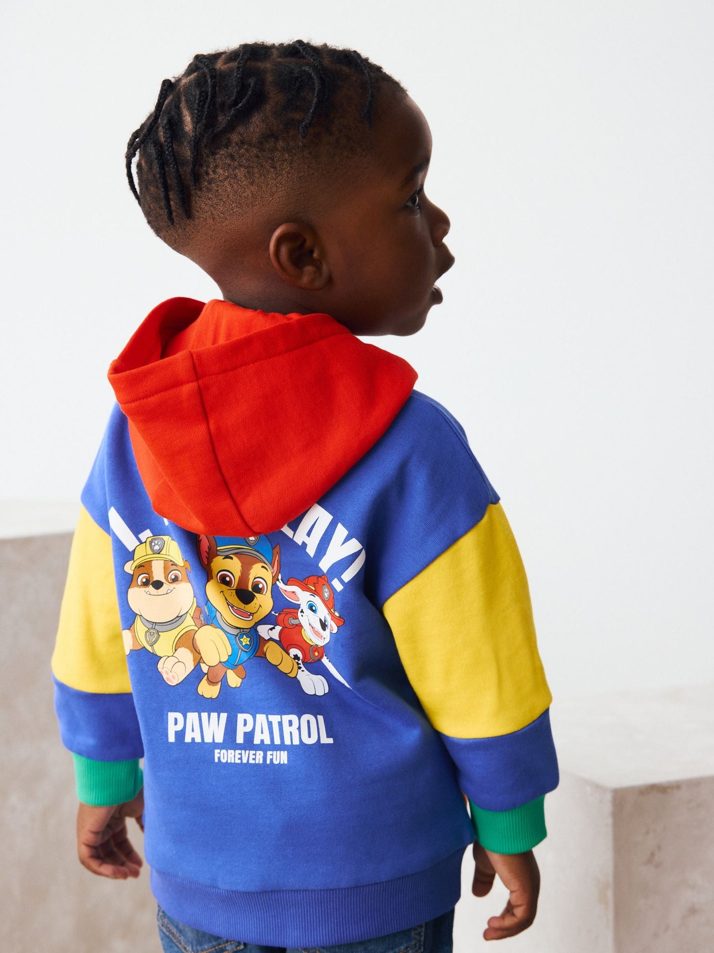 Multi Colourblock Paw Patrol Hoodie (9mths-8yrs)
