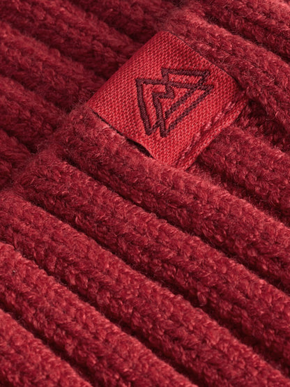 Red Knitted Beanie Hat (1-16yrs) - image 3