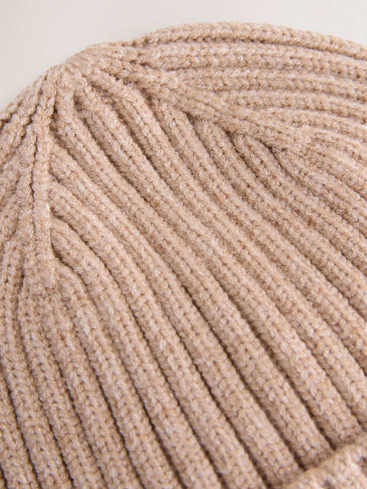 Neutral Beige Knitted Beanie Hat (1-16yrs) - image 3