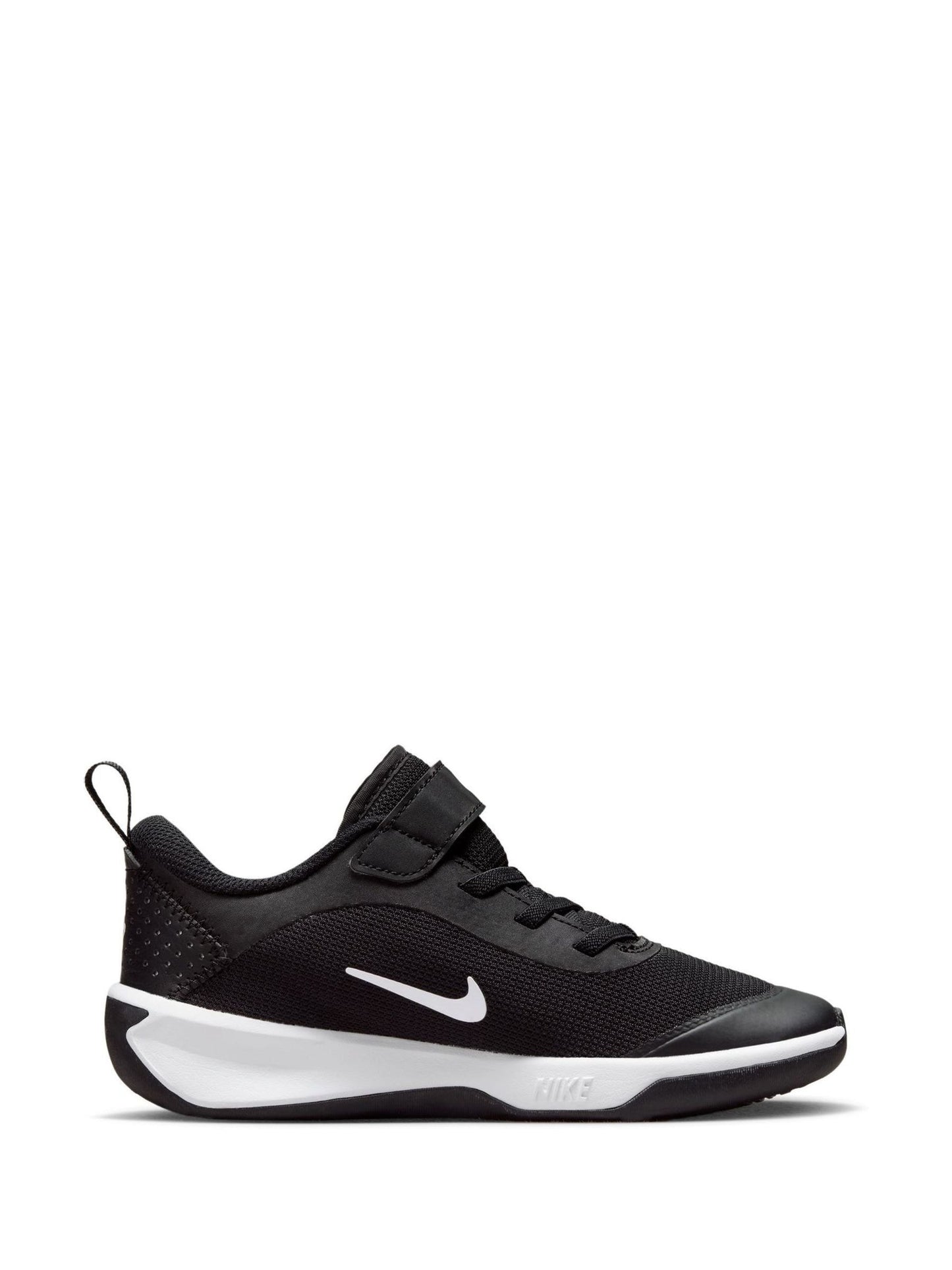 Nike Black/White Junior Omni Court Trainers image 3