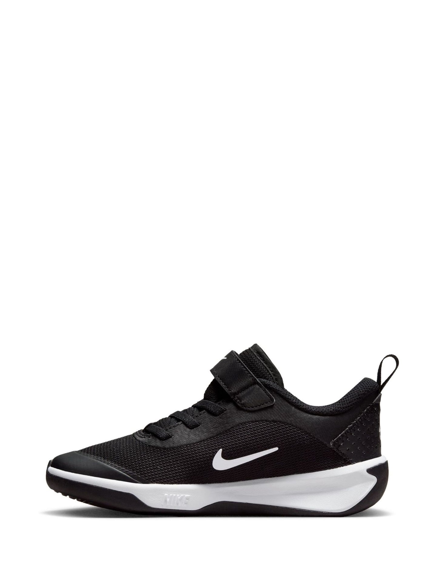 Nike Black/White Junior Omni Court Trainers image 4