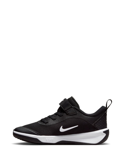 Nike Black/White Junior Omni Court Trainers image 4