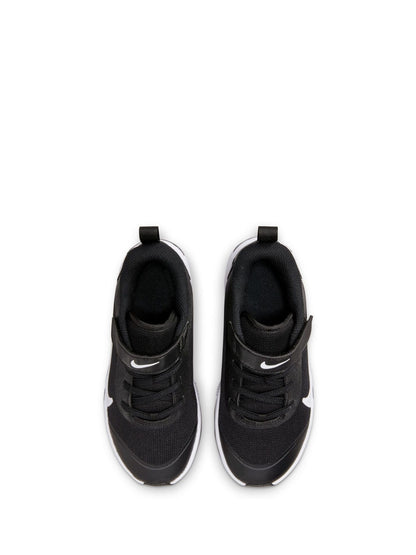 Nike Black/White Junior Omni Court Trainers image 5