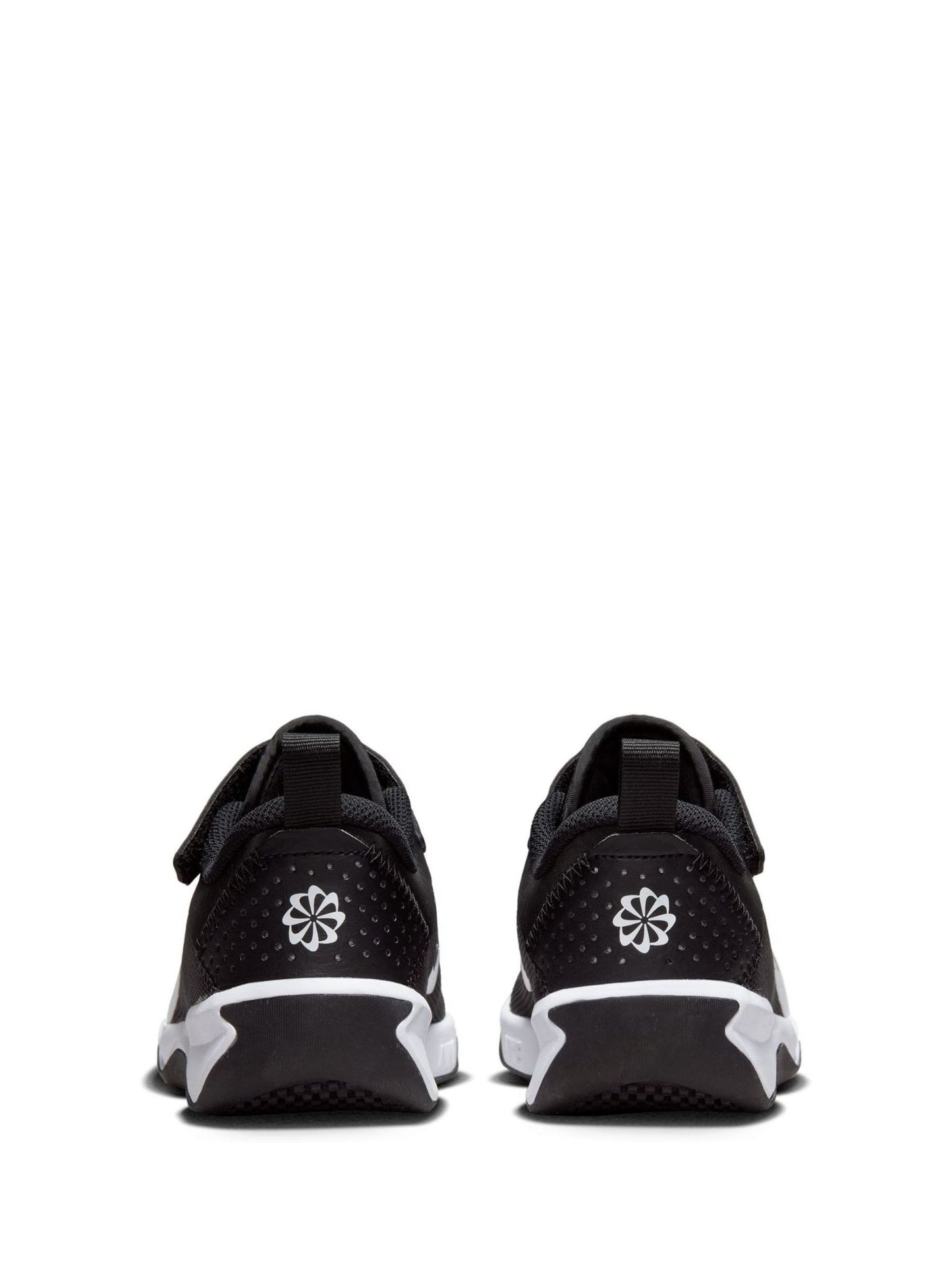Nike Black/White Junior Omni Court Trainers image 6