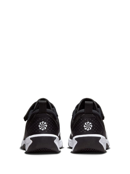 Nike Black/White Junior Omni Court Trainers image 6