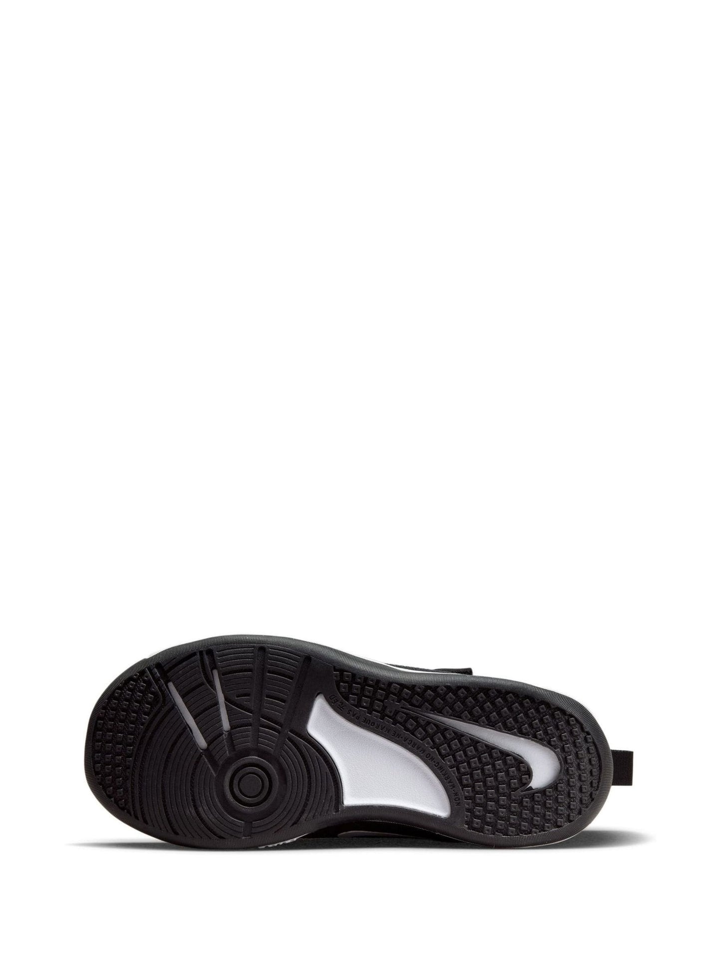 Nike Black/White Junior Omni Court Trainers image 8
