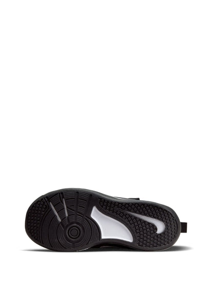 Nike Black/White Junior Omni Court Trainers image 8