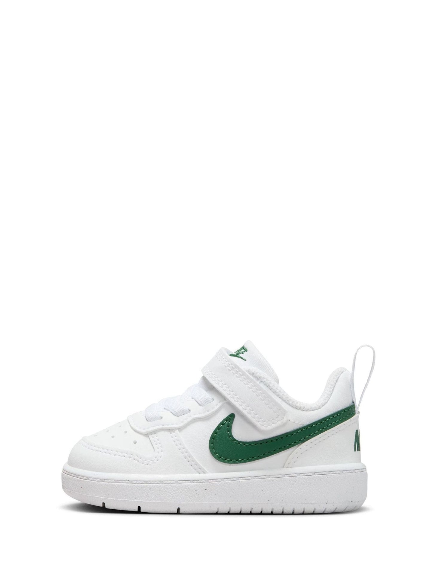 Nike White/Fir Green Infant Court Borough Low Recraft Trainers image 2