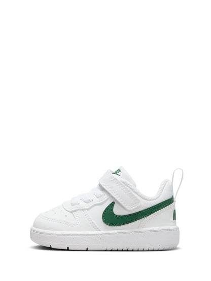 Nike White/Fir Green Infant Court Borough Low Recraft Trainers image 2