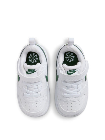 Nike White/Fir Green Infant Court Borough Low Recraft Trainers image 4