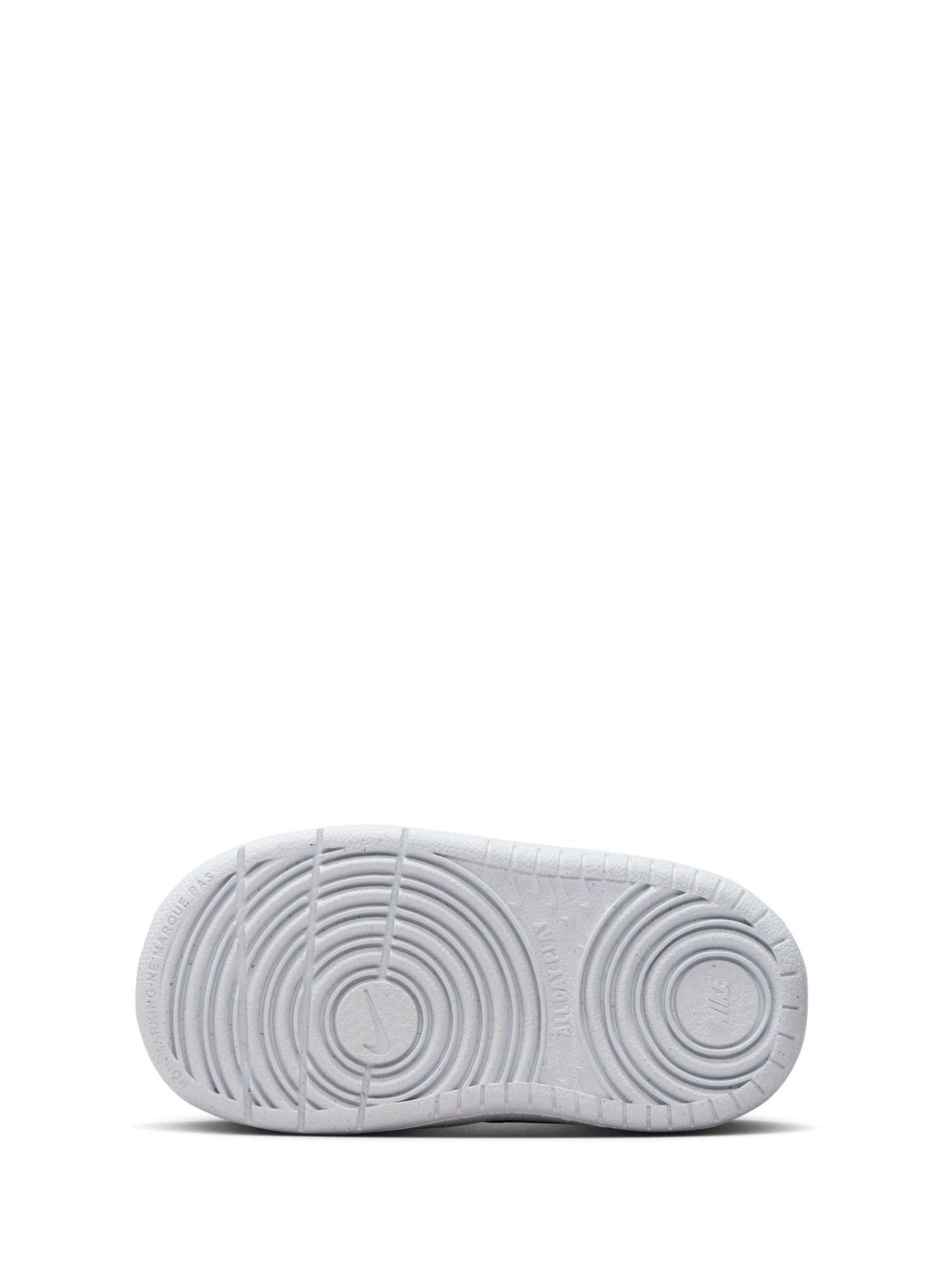Nike White/Fir Green Infant Court Borough Low Recraft Trainers image 7