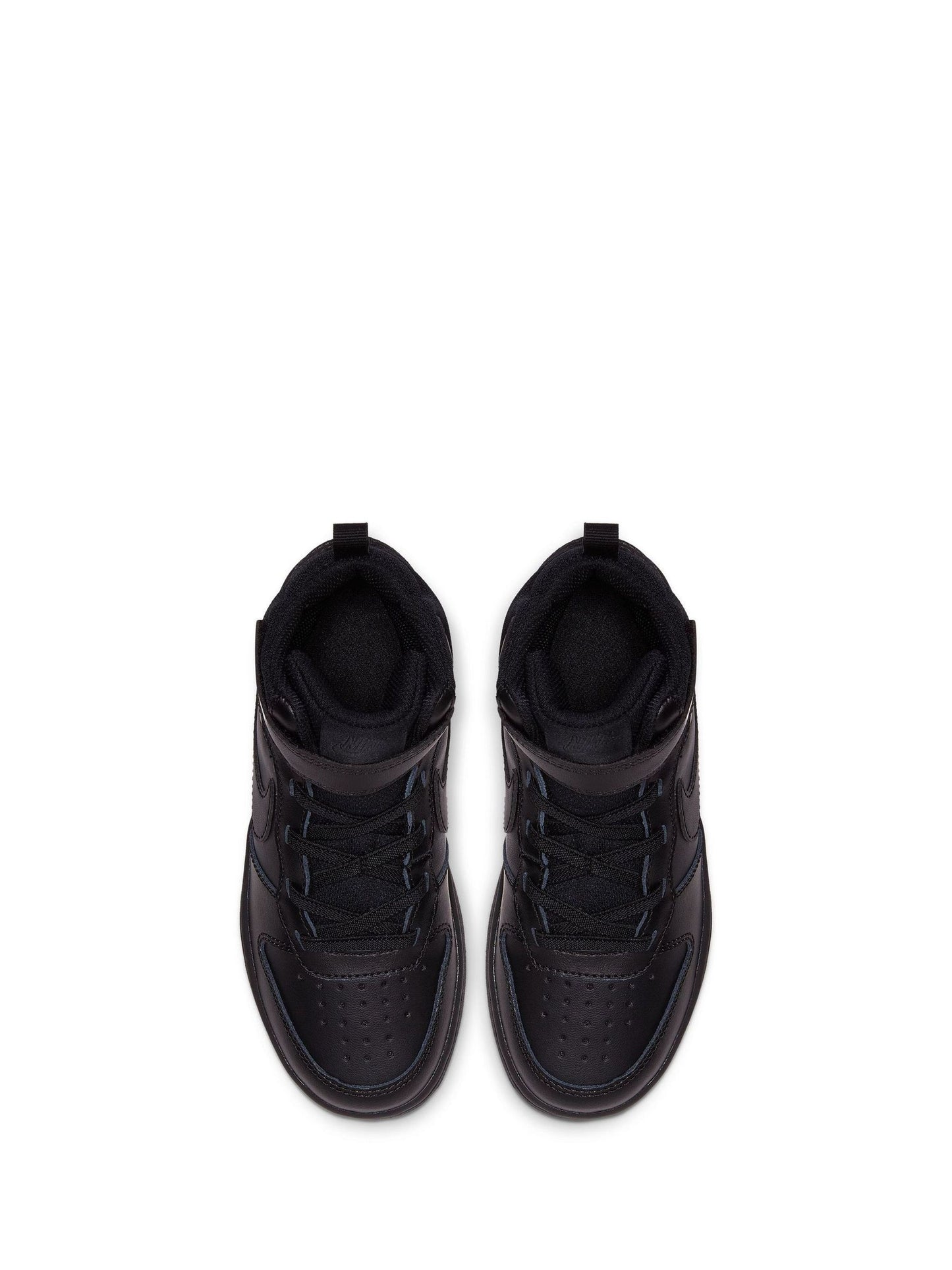 Nike Black Junior Court Borough Mid Trainers image 5