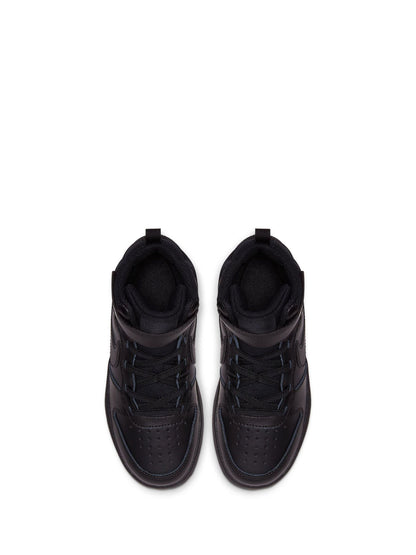 Nike Black Junior Court Borough Mid Trainers image 5