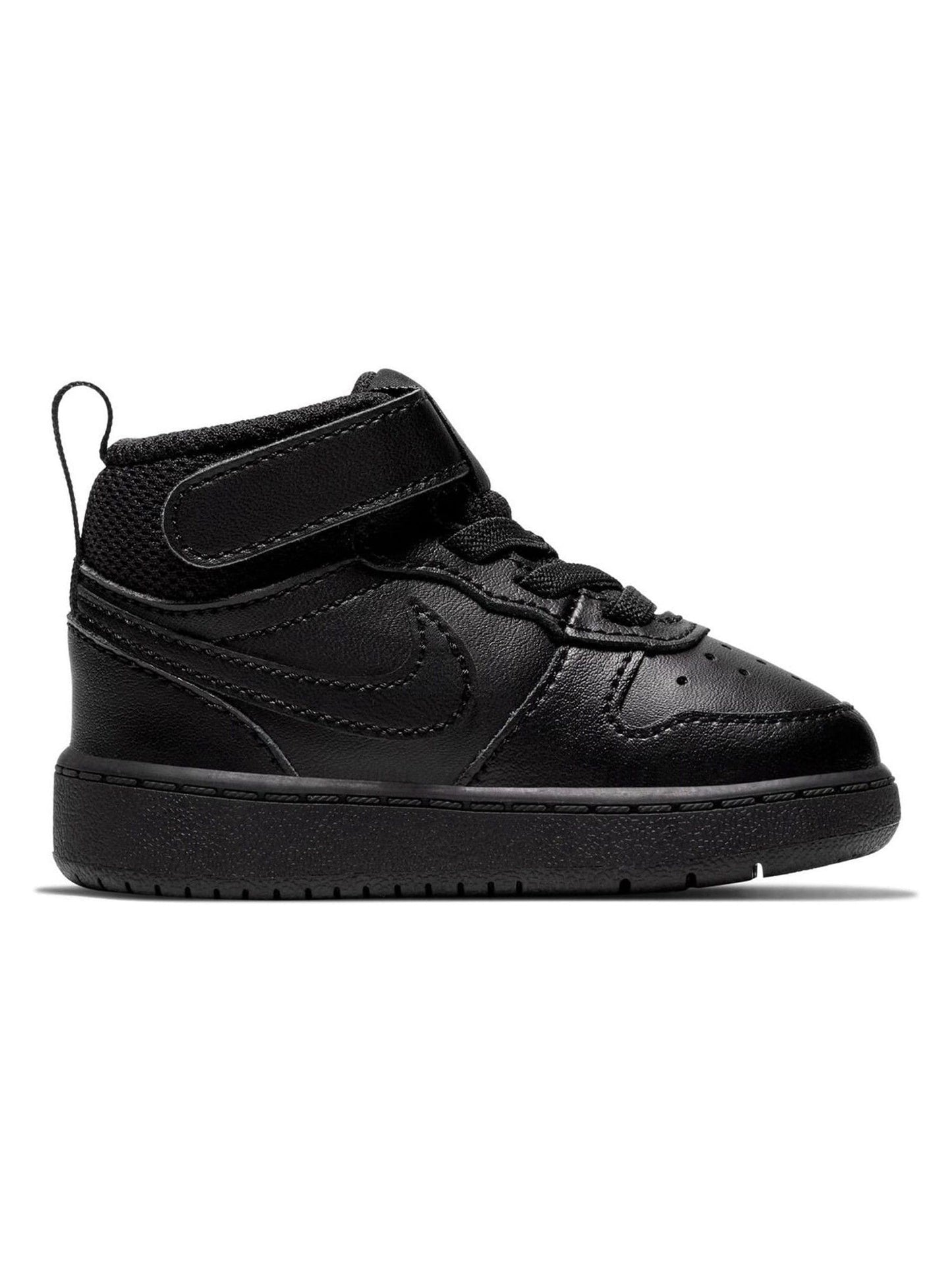 Nike Black Toddler Court Borough Mid Trainers image 3