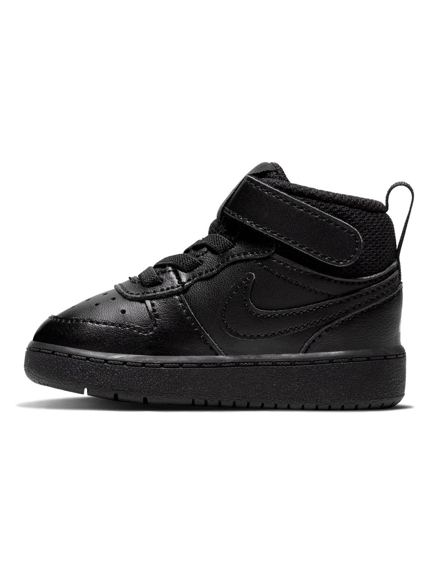 Nike Black Toddler Court Borough Mid Trainers image 4