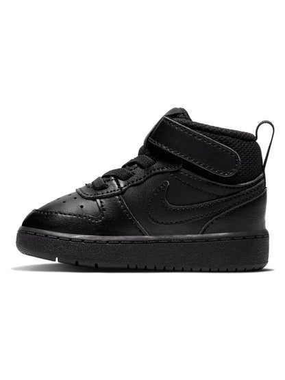 Nike Black Toddler Court Borough Mid Trainers image 4