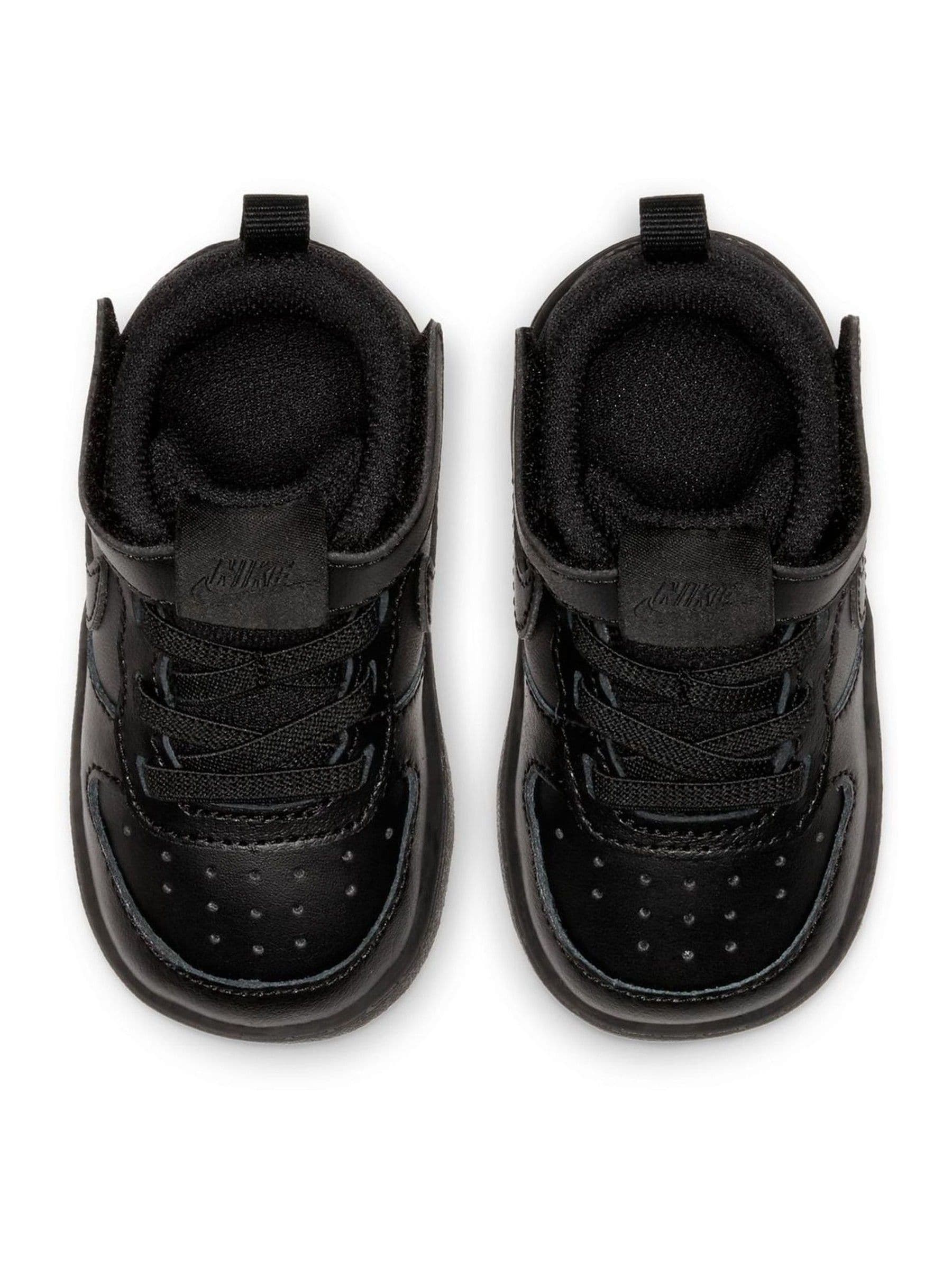 Nike Black Toddler Court Borough Mid Trainers image 5