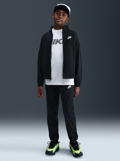Dsiney Kidz - Nike Black Dri-Fit Poly Zip Through Tracksuit image 1