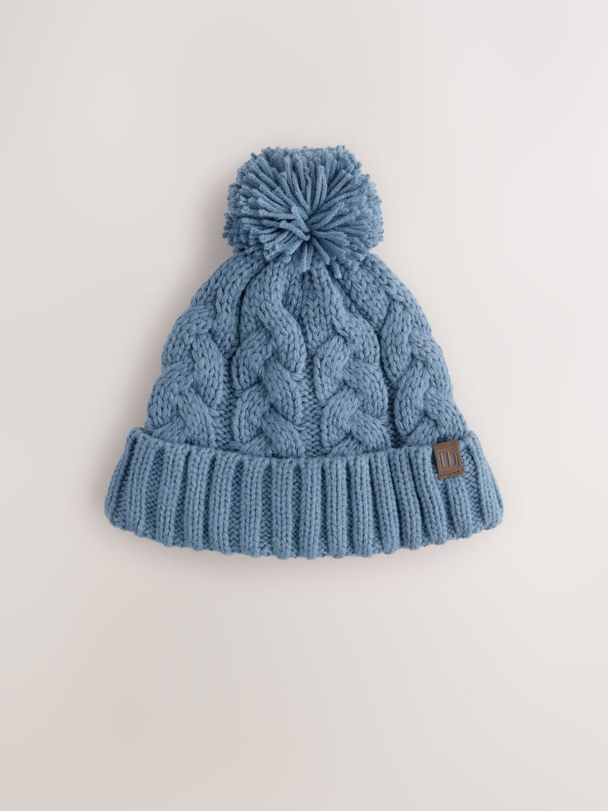 Minerals Blue Cable Knit Pom Hat (1-16yrs) - image 1