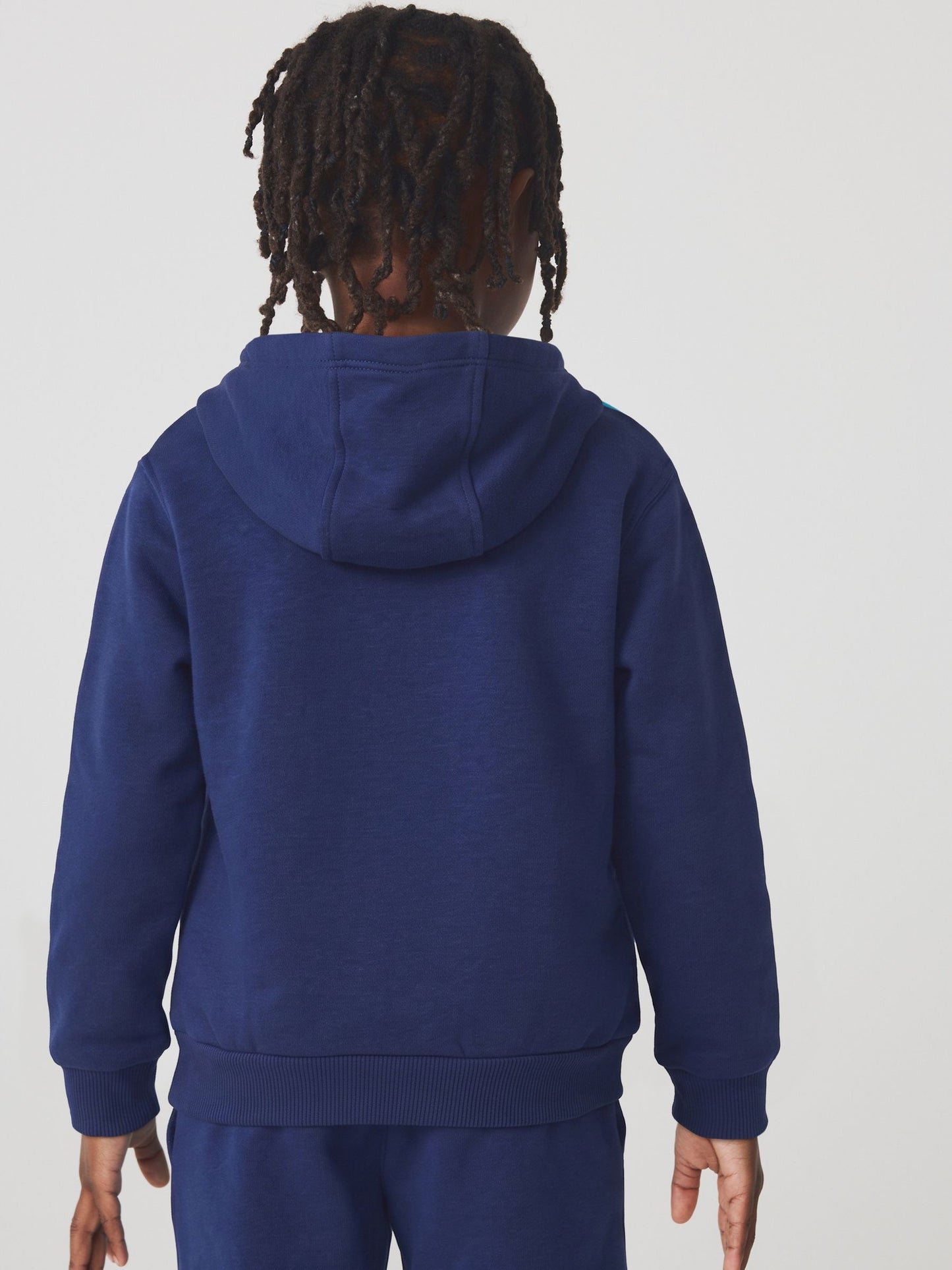 Dsiney Kidz - Nike Navy Little Kids Club Fleece Zip Through Hoodie image 2