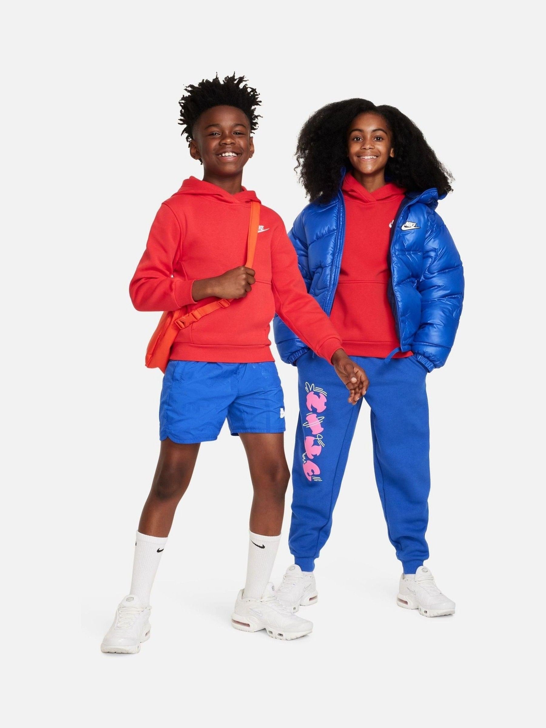 Dsiney Kidz - Nike Red Club Fleece Pullover Hoodie image 1
