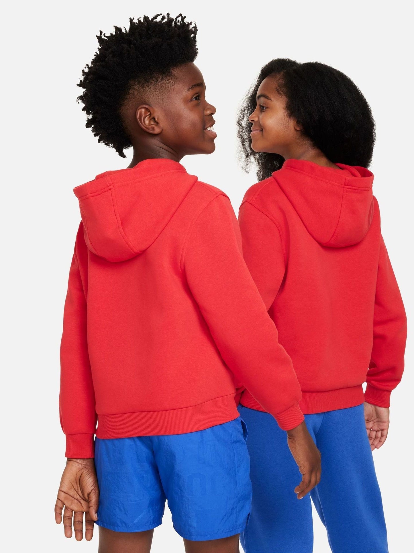Dsiney Kidz - Nike Red Club Fleece Pullover Hoodie image 2