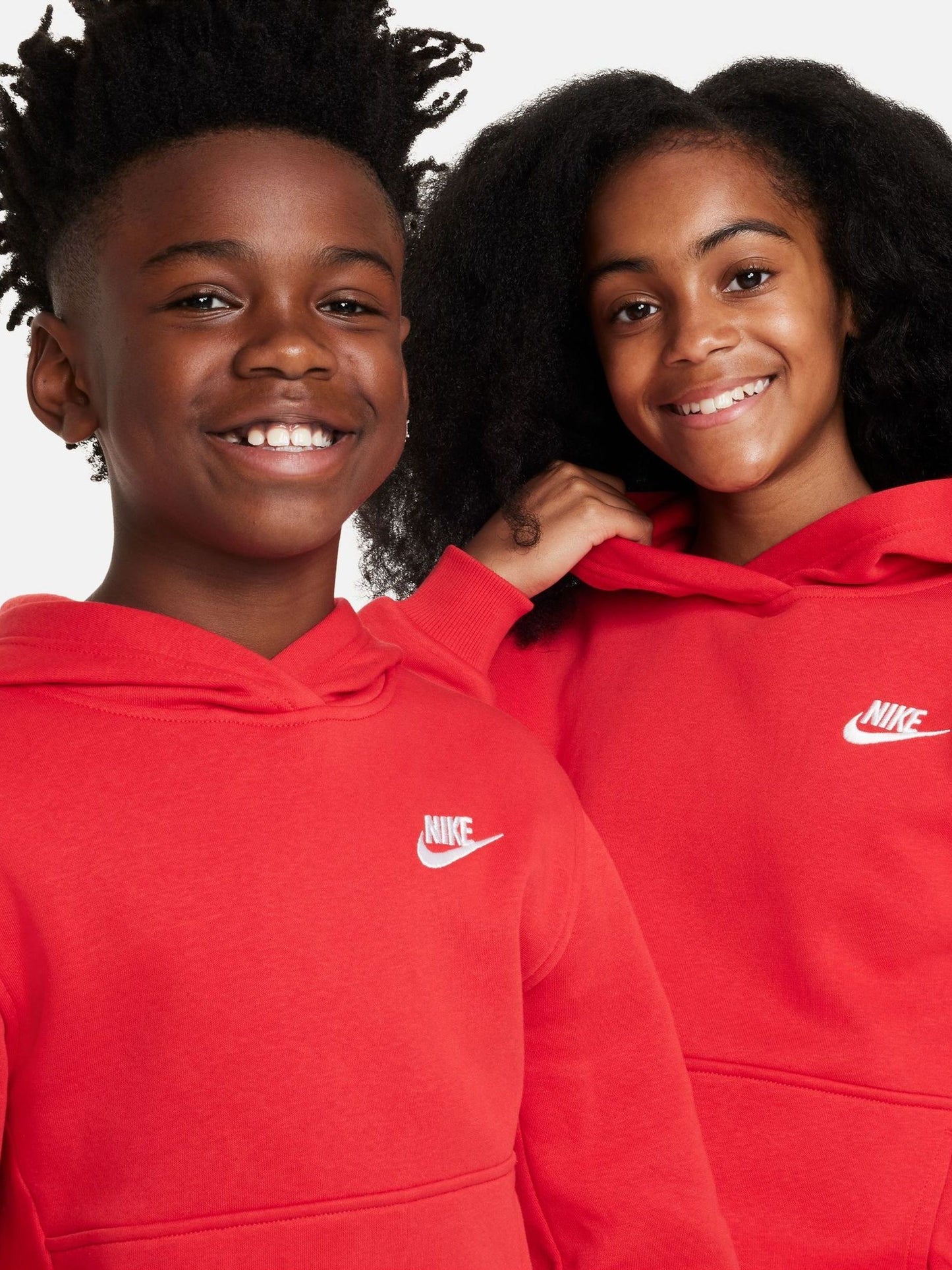 Dsiney Kidz - Nike Red Club Fleece Pullover Hoodie image 4