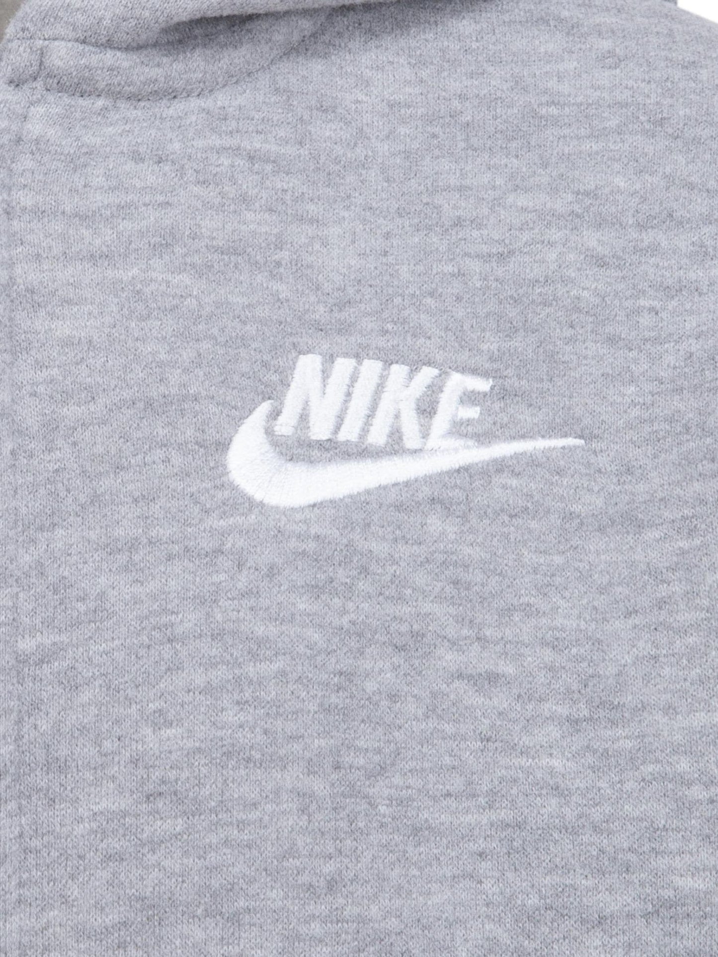 Dsiney Kidz - Nike Grey Little Kids Club Fleece Zip Through Hoodie image 4