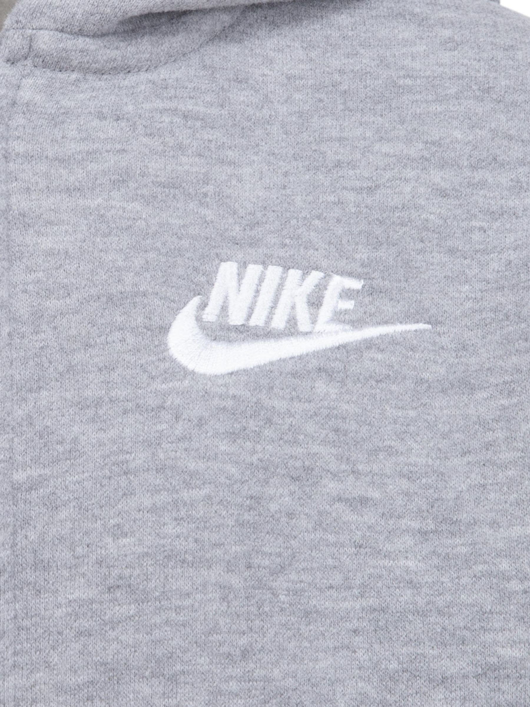Dsiney Kidz - Nike Grey Little Kids Club Fleece Zip Through Hoodie image 4
