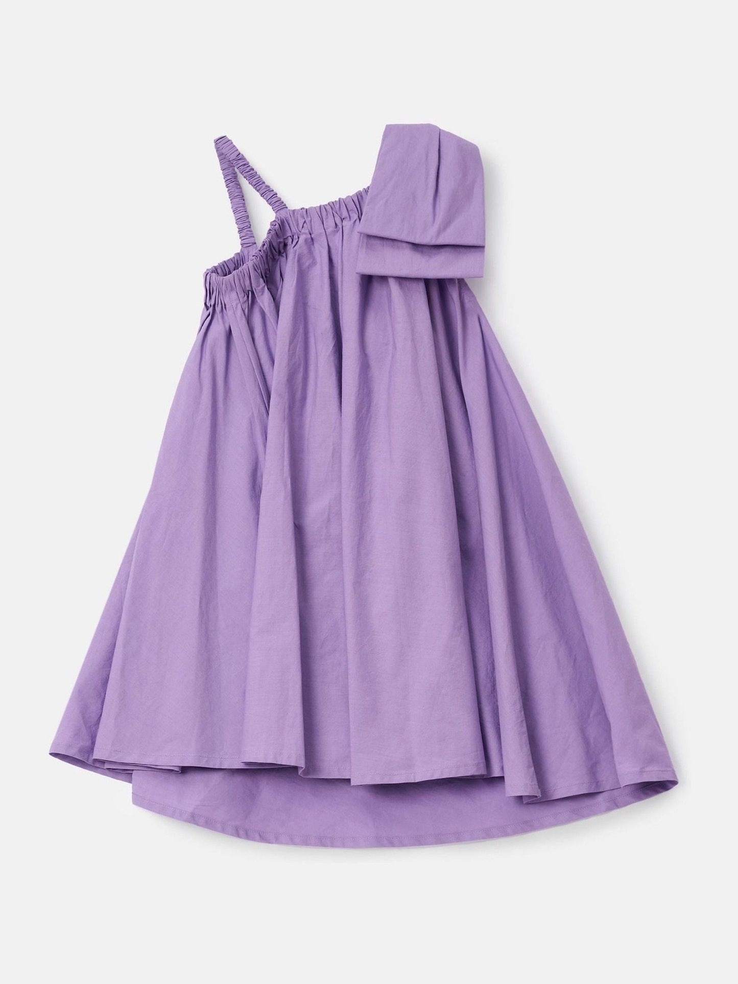 Angel & Rocket Purple Marnie Denim Corsage Swing Dress image 5
