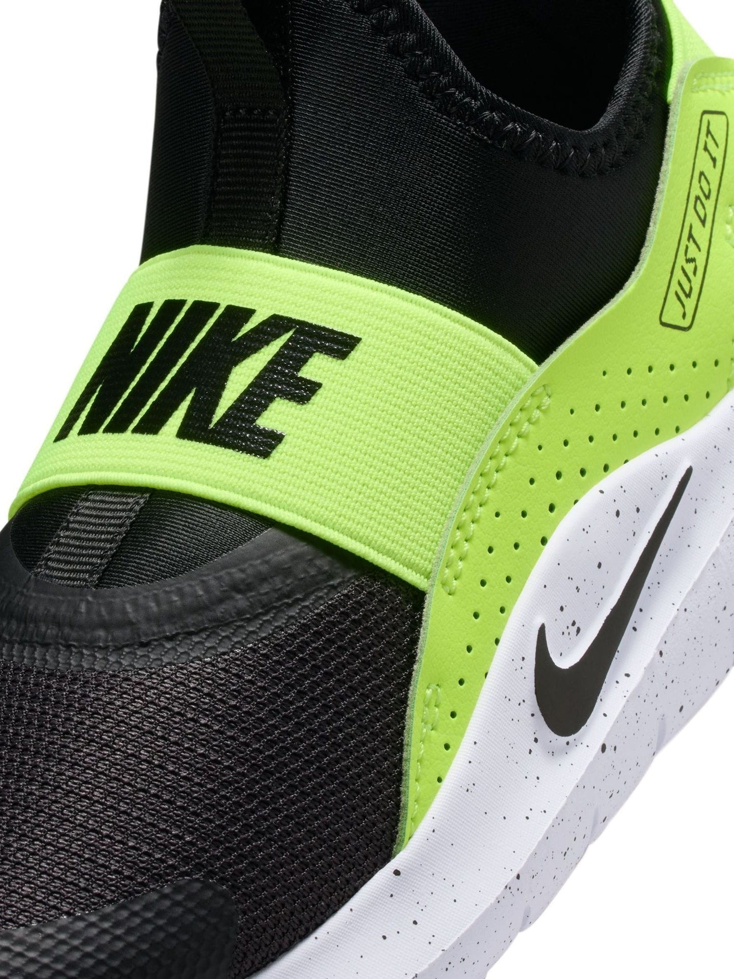 Nike Black Volt Junior Flex Runner 4 Trainers image 10