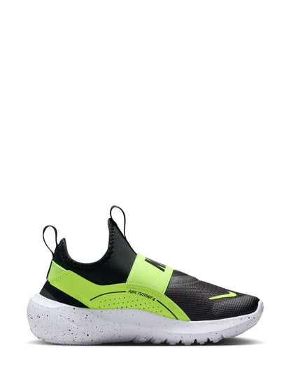 Nike Black Volt Junior Flex Runner 4 Trainers image 3