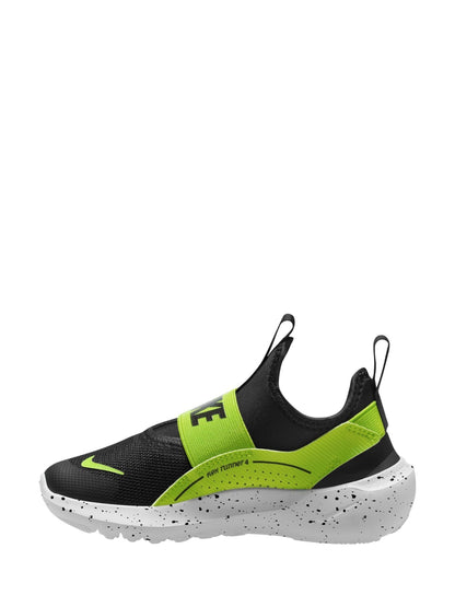 Nike Black Volt Junior Flex Runner 4 Trainers image 4
