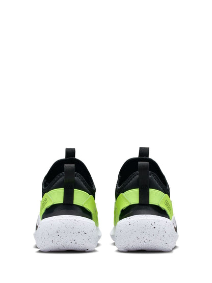 Nike Black Volt Junior Flex Runner 4 Trainers image 7