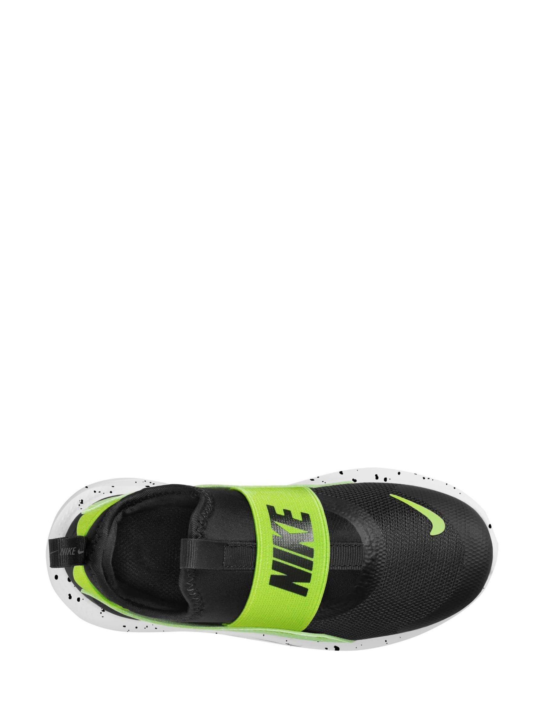 Nike Black Volt Junior Flex Runner 4 Trainers image 8
