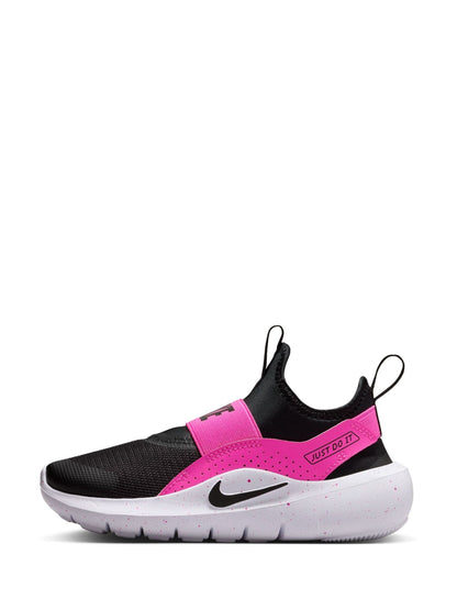 Nike Black/Fuschia Pink Junior Flex Runner 4 Trainers image 2