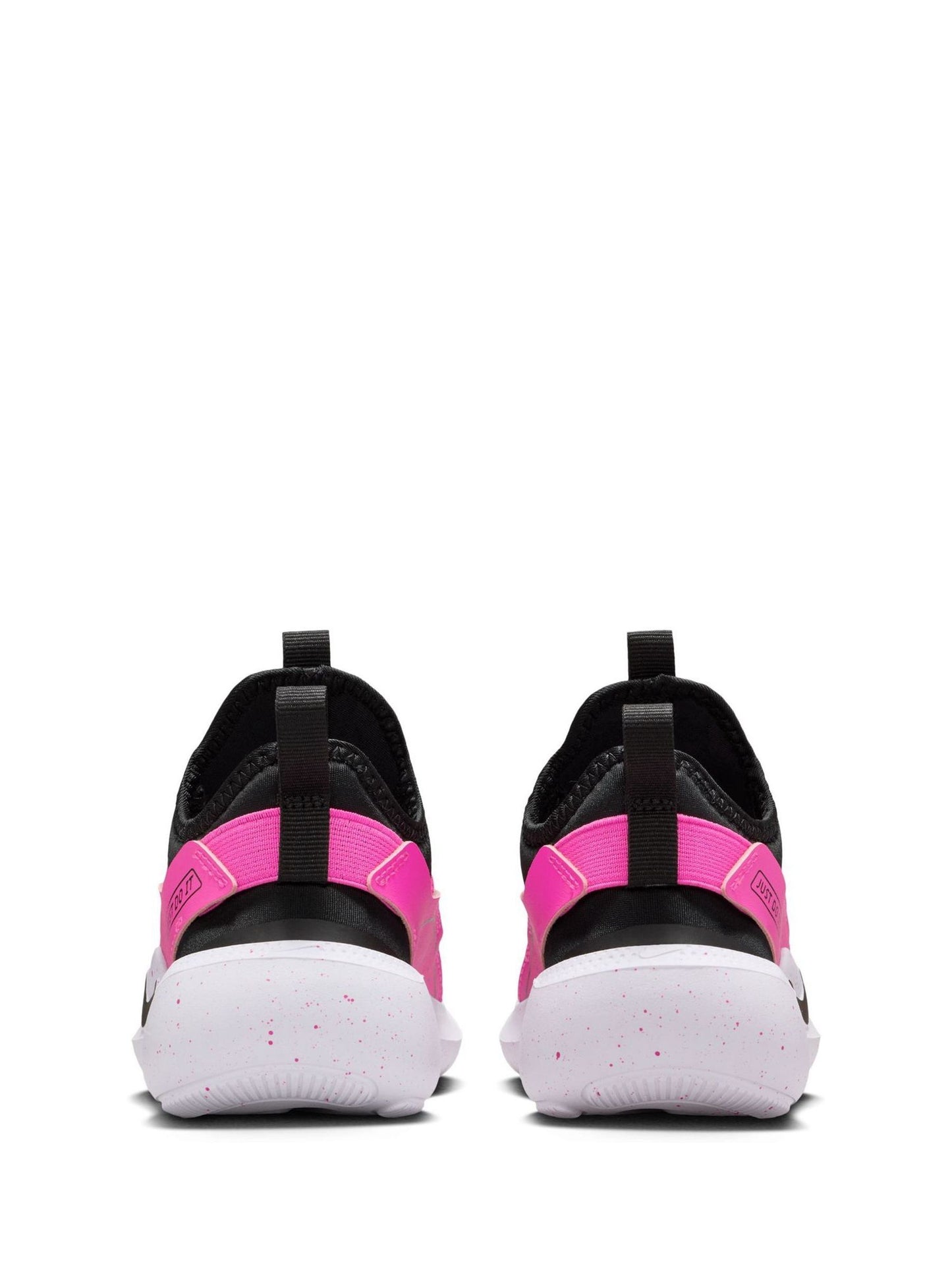 Nike Black/Fuschia Pink Junior Flex Runner 4 Trainers image 7
