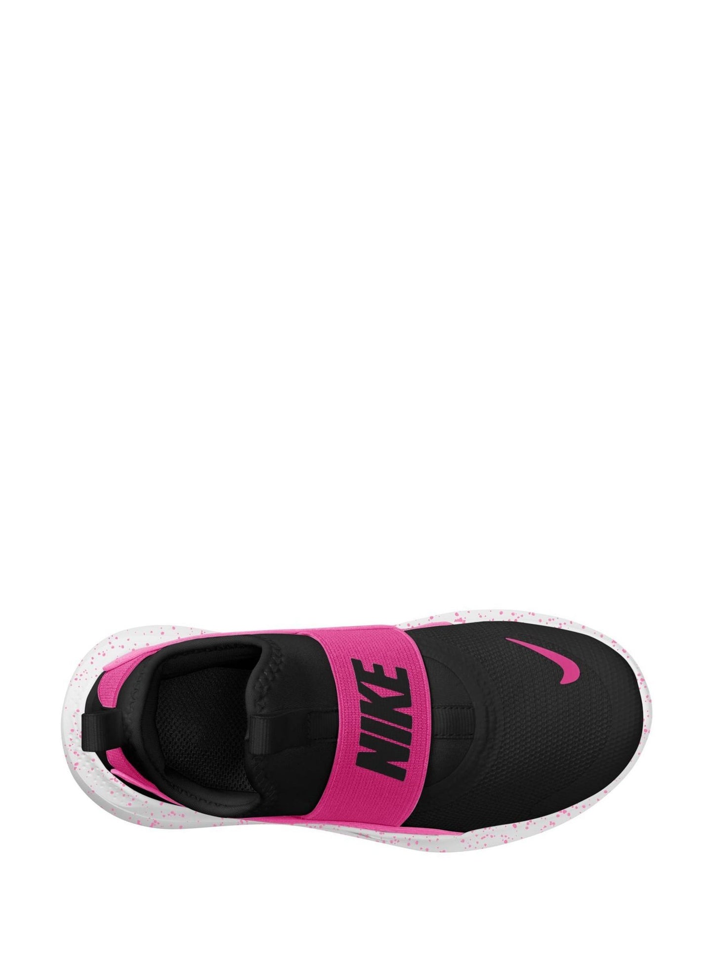 Nike Black/Fuschia Pink Junior Flex Runner 4 Trainers image 8