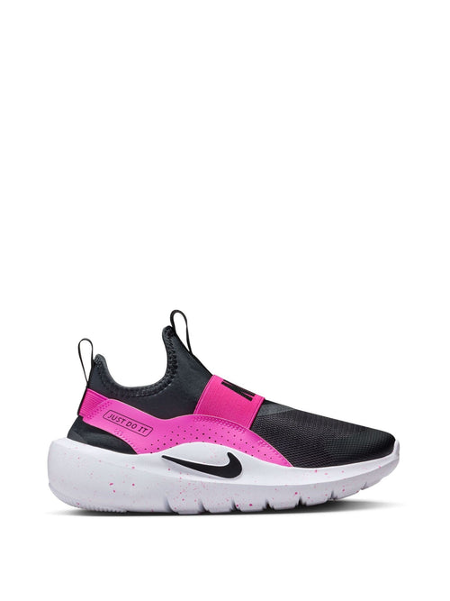 Nike Black/Fuschia Pink Youth Flex Runner 4 Trainers image 1